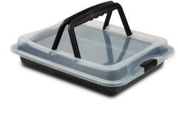 Szász Nava 10-103-151 Nature sütőedény fedővel, 40cm, tapadásmentes (10-103-151)