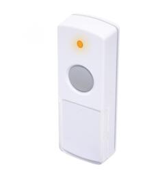 Somogyi Elektronic DBP 03 nyomógomb vezeték nélküli csengőhöz, pótláshoz vagy bővítéshez, 200m hatótáv, IP44 védettség, Home vezeték nélküli csengőkhöz (DBP 03)