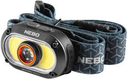 NEBO NEB-HLP-1005-G MYCRO 500 fejlámpa, 500-30 lumen, újratölthető, IPX4, állítható dőlésszög (NEB-HLP-1005-G (H)) - hyperoutlet