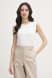 DKNY top női pamut - fehér L