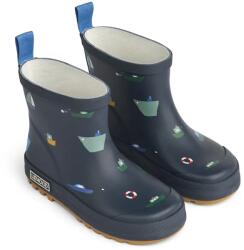 Liewood gyerek gumicsizma Tekla Printed Rainboot - sötétkék 29