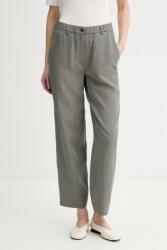 Marc O'Polo nadrág vászonkeverékből - szürke 42