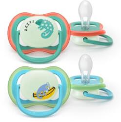Philips Philips Pacifier - Ultra air Nighttime - SCF376/28