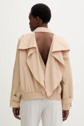 Isabelle Blanche női pamut kabát - bézs M