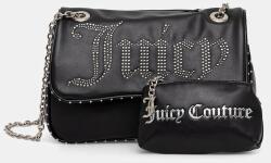 Juicy Couture női műbőr keresztpántos táska KIMBERLY - fekete Univerzális méret