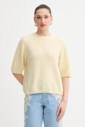 Gestuz gyapjú pulóver - sárga M