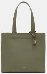 Furla női bőr shopper Divide It M Tote - zöld Univerzális méret
