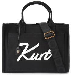 Kurt Geiger London Vászontáska női pamut - fekete Univerzális méret