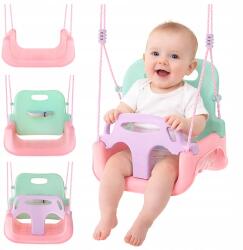 Kruzzel Hinta gyerekeknek 3az1ben pasztell Kruzzel (Huśtawka dla dzieci 3w1 pastelowa Kruzzel)