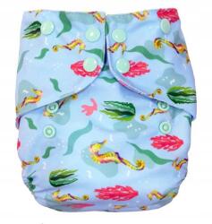 Pupus Zsebes pelenka Tengeri Ló 5-15kg +pamut (5900949541617)