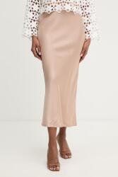 Silvian Heach szoknya viszkózzal RAMAGI - narancssárga 34