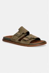 Camper papucs női velúr Lluc Sandal - zöld Női 36