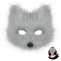  Macska Maszk Róka Farkas Therian Furry Műszőrme Jelmez Kisállat Cosplay