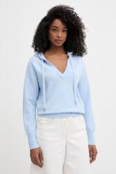 Morgan női pulóver viszkózzal - kék XL