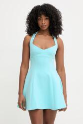 Bardot kiszélesedő ruha - kék S