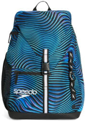 Speedo printed 35l team rucksack blue albastru