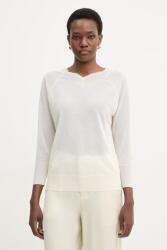 MARELLA pulóver női viszkózzal MLMTUBO - bézs S