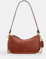 Coach női bőr táska Suede Waverly - barna Univerzális méret