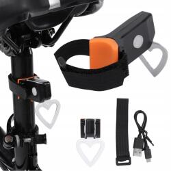  Vízálló Kerékpár Lámpa Led Hátsó Lámpa Piros Mtb Kerékpár (TJ17651-01)