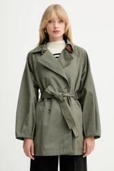 MAX&Co. MAX&Co. pamut trencskabát - zöld 38