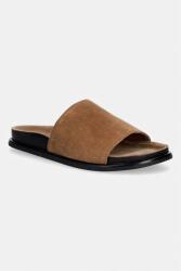 Vagabond Shoemakers papucs lapos sarkú női velúr EFFIE - bézs Női 42