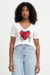 Morgan póló női - fehér XS - answear - 15 990 Ft