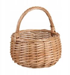 Tin Tours Kerek Fonott Kosár Fejpánttal 20x20x12/22 cm (HL13335.2.S)
