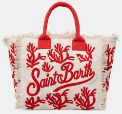 MC2 Saint Barth női pamut vászontáska - bézs Univerzális méret