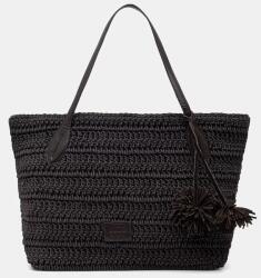 Pedro del Hierro shopper női pamut - fekete Univerzális méret