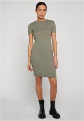 Urban Classics Ladies Basic Slim Fit T-Shirt Dress paleolive