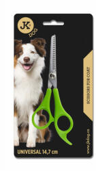  JK Animals | Professzionális egyoldalas trimmelő és ritkító olló kutyáknak - 16 cm