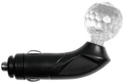 Lampa "Crystal-Ball" Kristálygömb - Szivargyújtós Dekorvilágítás - Többszínű - 12V (0139089)
