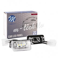 M-Tech Rendszámtábla Világítás Led 2 db Lp-P206 Peugeot/Citroen (72CLP016)