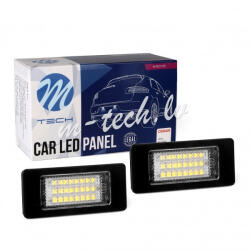 M-Tech Skoda LED rendszámvilágítás - párban (72CLP120)