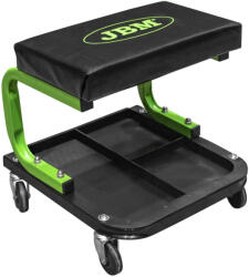 JBM Műhelyszék kerékkel, Szerszámtálca, Szögletes, 115kg-ig (0250844)