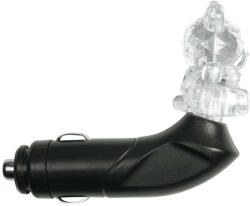 Lampa "Crystal-Bear" Mackó - Szivargyújtós Dekorvilágítás - Piros - 12V (0139095)