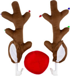 MaxSpeed Díszes Agancs + Orr, Autóra Rakható Dekoráció (56MC13)