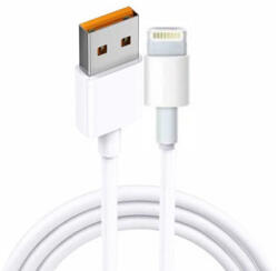 AUTOLIFE 12187 5A Gyorstöltő adatkábel USB - 1méter 121W APPLE (12187) - akcio-shop