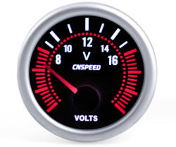 AUTOLIFE 84061 Fekete számlap feszültségmérő (84061)