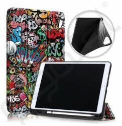 Silverline Tok álló, bőr hatású (FLIP, oldalra nyíló, TRIFOLD, asztali tartó, graffiti) SZÍNES - extratelgsm - 10 999 Ft