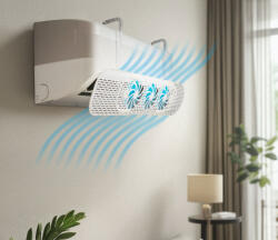 bewello Légterelő műanyag klímához - 55 - 88 cm Légkondicionáló légterelő ventilátoros (BW4010)