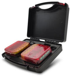 Bright Ride Utánfutó LED lámpa szett , vezeték nélküli , mágneses készlet , piros-sárga design (SLH0030)