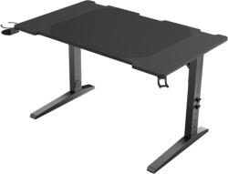  Birou gaming Genesis Holm Modular 120, material metal MDF, reglabil pe inaltime 70 - 90 cm, iluminare RGB, management cabluri, Negru (NDS-2248)