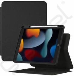 Baseus MINIMALIST tok álló, bőr hatású (aktív FLIP, mágneses, TRIFOLD, asztali tartó, ceruza tartó) FEKETE - extratelgsm - 12 999 Ft