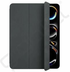 Apple Smart Folio tok álló, bőr hatású (aktív FLIP, oldalra nyíló, TRIFOLD, asztali tartó) FEKETE - extratelgsm - 45 999 Ft