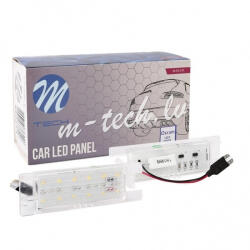 M-Tech Rendszámtábla Világítás Led 2 db Lp-Vxl Opel (72CLP020)
