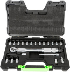 JBM Nyomatékkulcs 1/4" Szett, 21db-os (0254269)