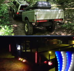 HD Erős flexibilis beltéri - kültéri ledcsík 24cm FEHÉR LCS-2062/24W (LCS-2062-24W)