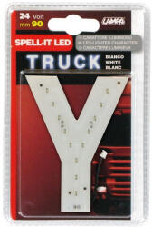 Lampa Ledes Betű Fehér Színű "Y" 24 V 90 Mm (0198747)