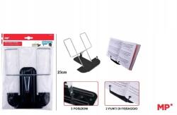 MP Könyvtartó állvány, fekete (PC911N)